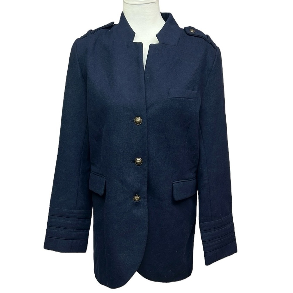 BB Dakota Long Line Military Style Coat